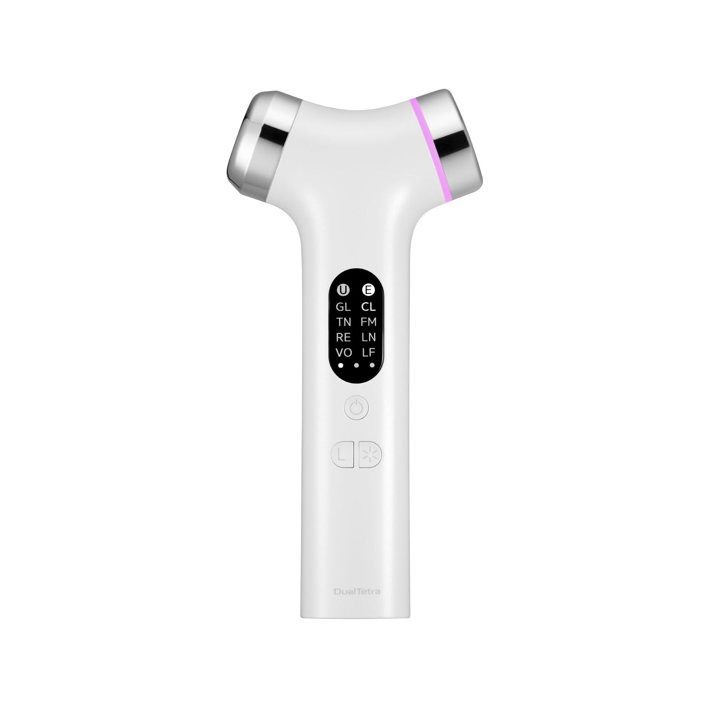 Halo facial device — white with control panel